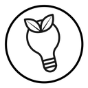 Green technology icon
