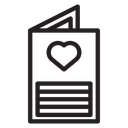 Greeting card icon