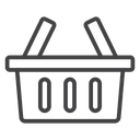 Grocery basket icon