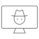 Hacker icon