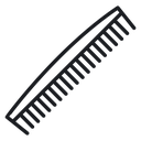 Hair brush 3 icon