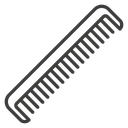 Hair brush icon