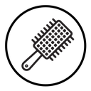 Hair comb icon