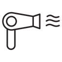 Hair dryer icon
