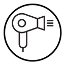 Hair dryer icon