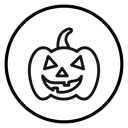 Halloween pumpkin icon