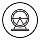 Hamster wheel icon