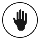 Hand icon