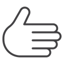 Hand icon