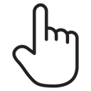 Hand icon