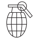 Hand grenade icon