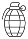 Hand grenade icon