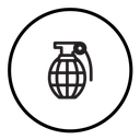 Hand grenade icon