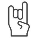 Hand Horns icon