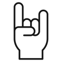 Hand Horns icon