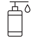 Hand sanitizer icon