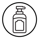 Hand sanitizer icon