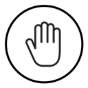 Hand icon