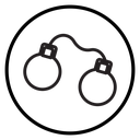 Handcuffs icon