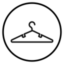 Hanger Black Outline icon