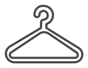 Hanger Black Outline icon