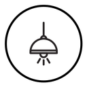 Hanging light icon
