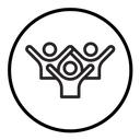 Happy people icon