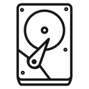 Hard disk drive icon