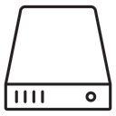 Hard drive icon