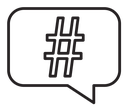 Hashtag 2 icon