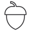 Hazel nut 3 icon
