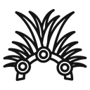 Headdress Brazil icon