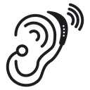 Hearing aid 2 icon