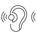 Hearing aid icon