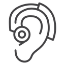Hearing aid receiver 3 icon