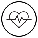 Heart rate icon