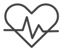 Heart rate icon