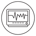 Heart rate icon