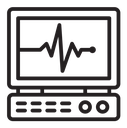 Heart rate monitor icon