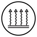 Heat Black Outline icon
