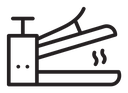 Heat press icon