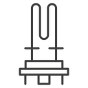 Heating element icon