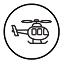 Helicopter icon