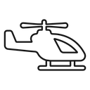Helicopter icon