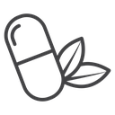 Herbal Capsule Leaves icon