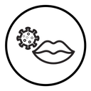 Herpes virus icon
