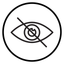 Hide icon