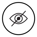 Hide icon