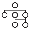 Hierarchical structure icon