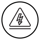 High voltage icon